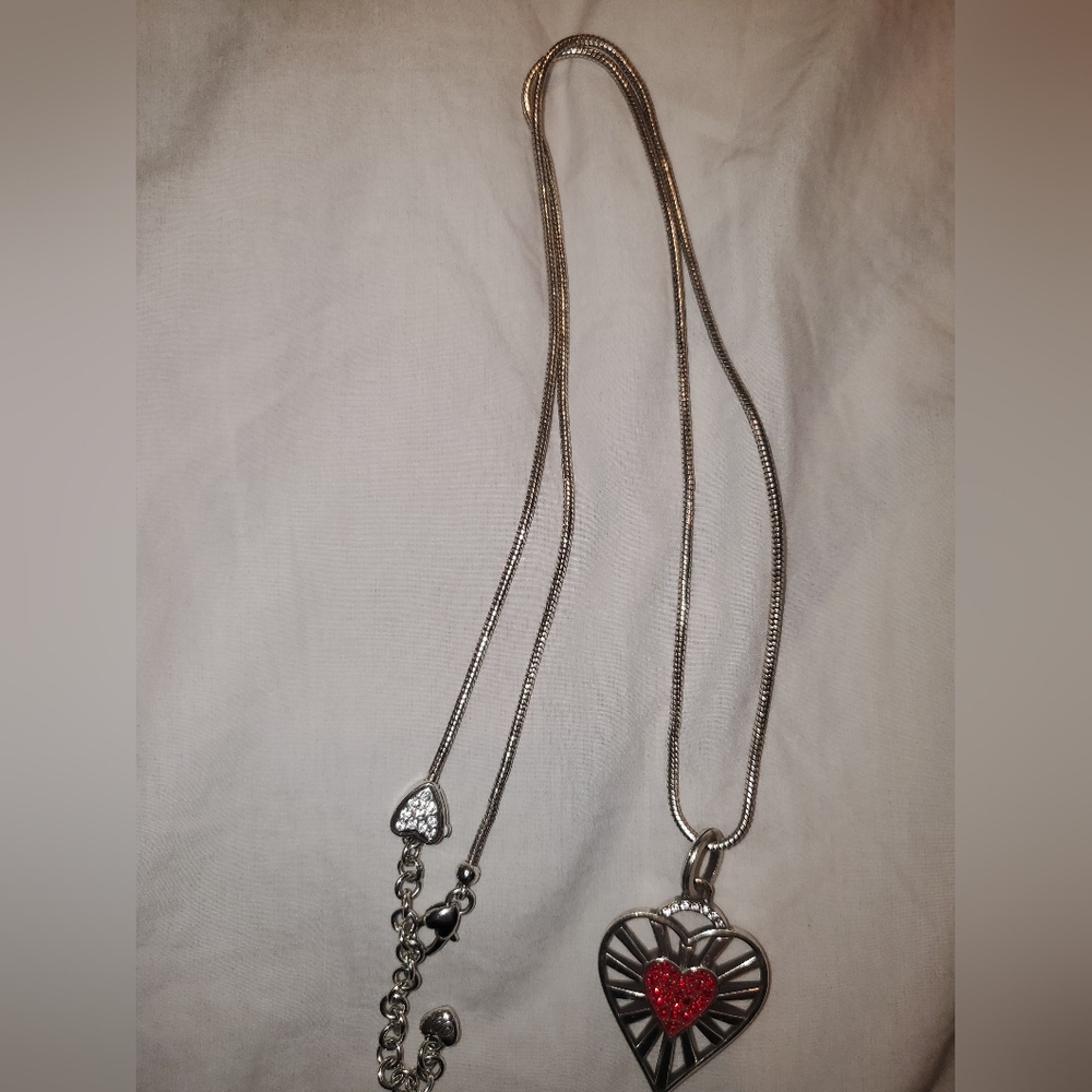 Brighton necklace heart pendant